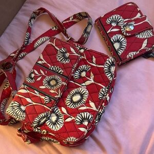 Very Bradley Crossbody and Wallet Set
